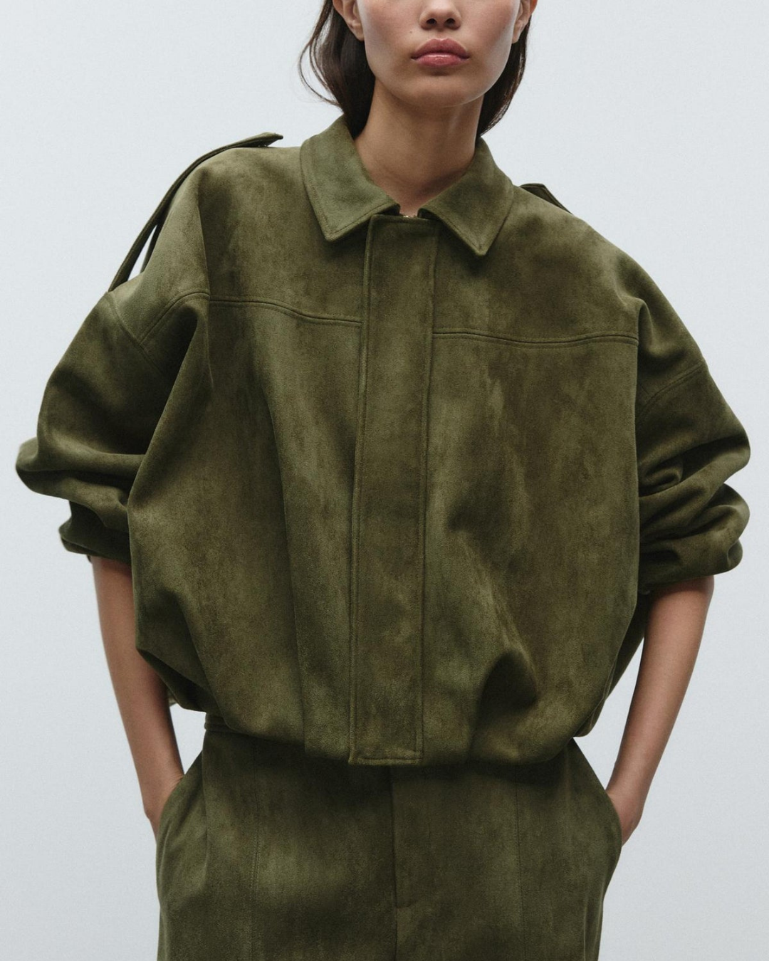 Blanka | Old-School Suede Jacket - AUDREY DUBLIN