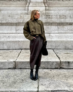 Blanka | Old-School Suede Jacket - AUDREY DUBLIN