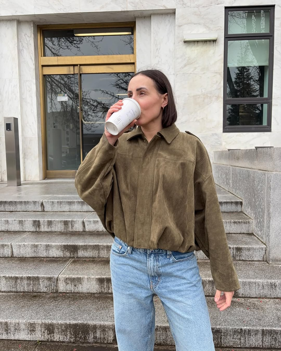 Blanka | Old-School Suede Jacket - AUDREY DUBLIN
