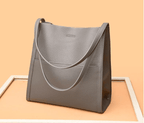 Sylvie | Minimalist Leather Tote Bag - AUDREY DUBLIN