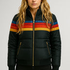 Ema | Colourblock Puffer Jacket - AUDREY DUBLIN