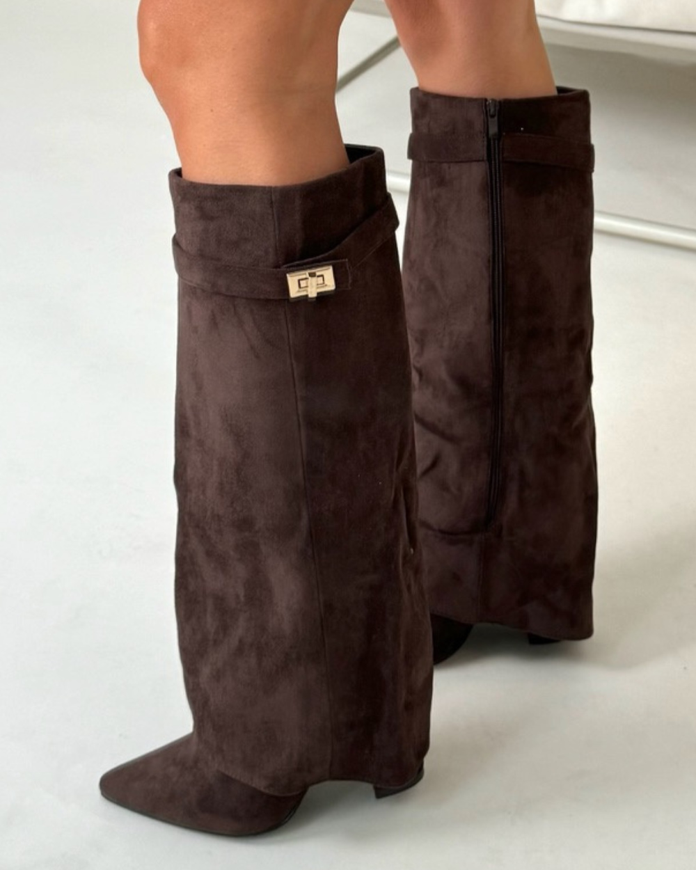 Faye | Statement High Boots - AUDREY DUBLIN