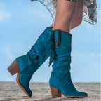 HARLOW | Classic Western Fringe Boots - AUDREY DUBLIN