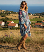 HARLOW | Classic Western Fringe Boots - AUDREY DUBLIN