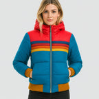 Ema | Colourblock Puffer Jacket - AUDREY DUBLIN
