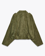 Blanka | Old-School Suede Jacket - AUDREY DUBLIN
