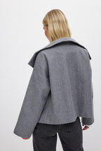 Hana | Oversized Wool Coat - AUDREY DUBLIN